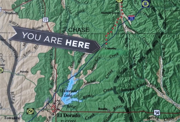 You Are Here arrow