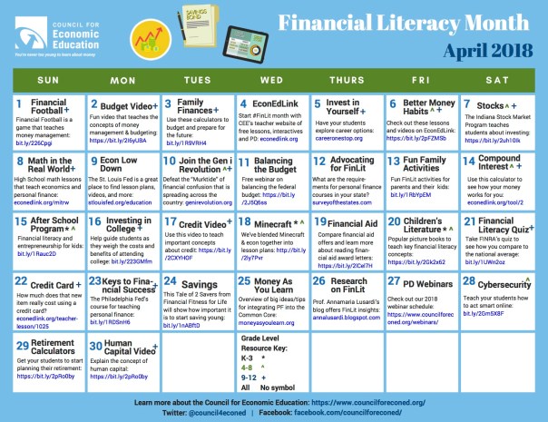 FinLit-Calendar J