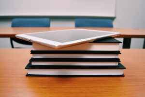bookcase books classroom college